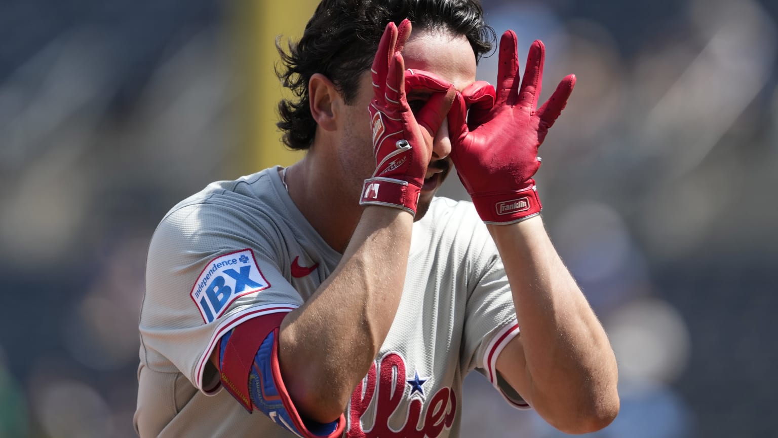 Garrett Stubbs #39 four hit game 08/25/2024 Philadelphia Phillies