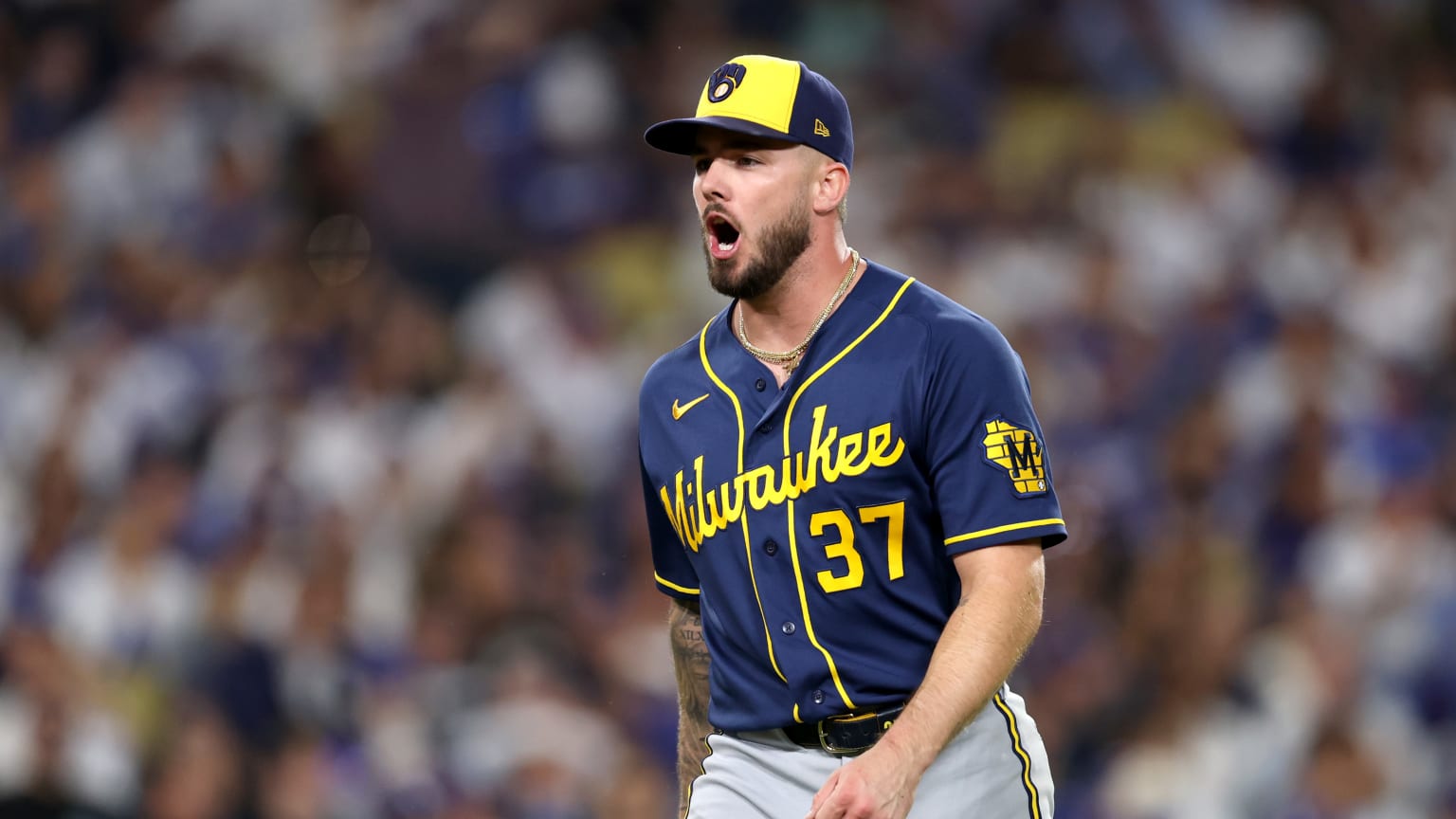DL Hall strikes out two batters in relief outing | 10/14/2026 ...