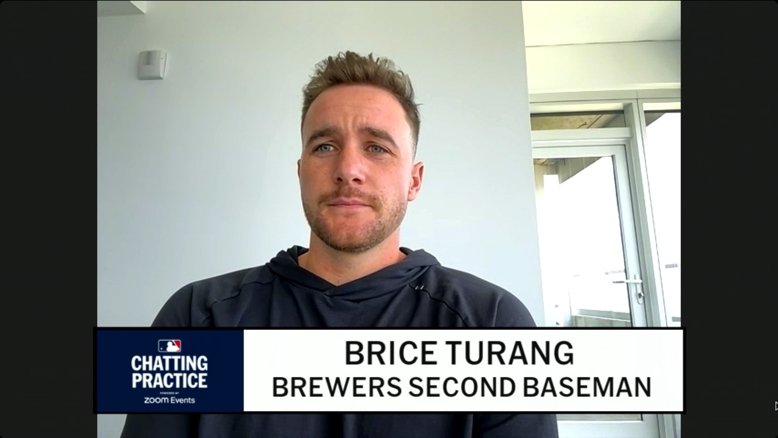 Chatting Practice with Brice Turang | 06/27/2025 | Milwaukee Brewers