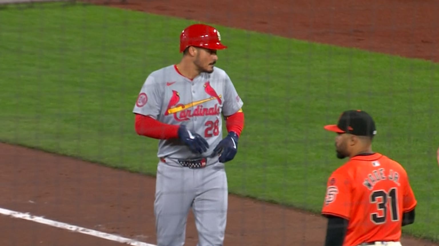 Nolan Arenado pega 3 hits 27/09/2024