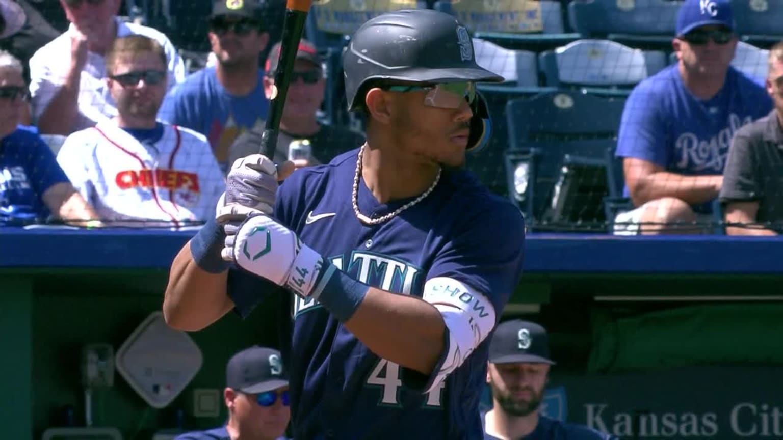 Data Viz JRod's 8th inning HR 08/17/2023 Seattle Mariners