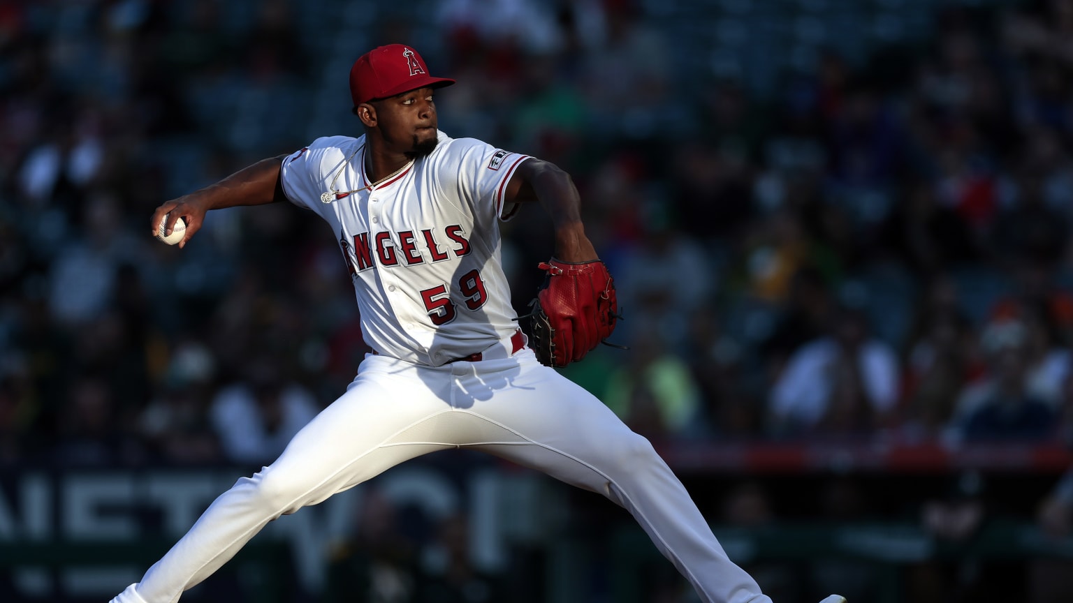 José Soriano strikes out the side