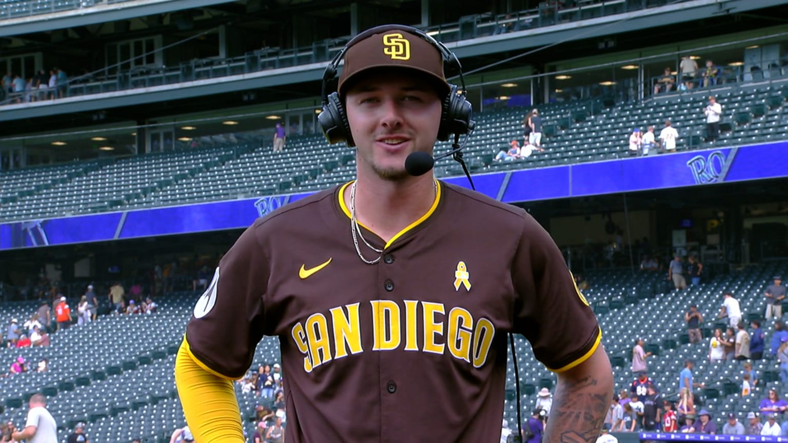 Jackson Merrill on his big game at the plate | 09/07/2025 | MLB.com