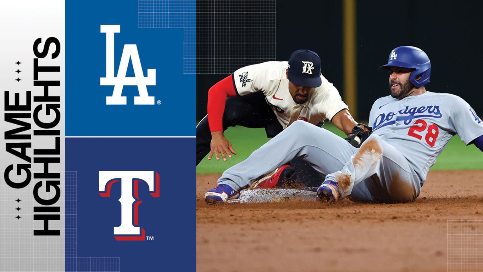 Dodgers vs. Rangers Highlights 07/21/2023 Los Angeles Dodgers