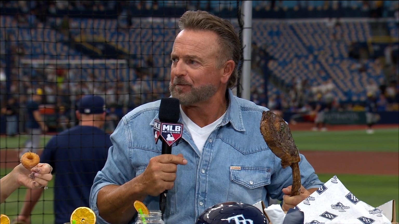 Intentional Talk crew tastes food at Tropicana Field | 10/26/2026 ...