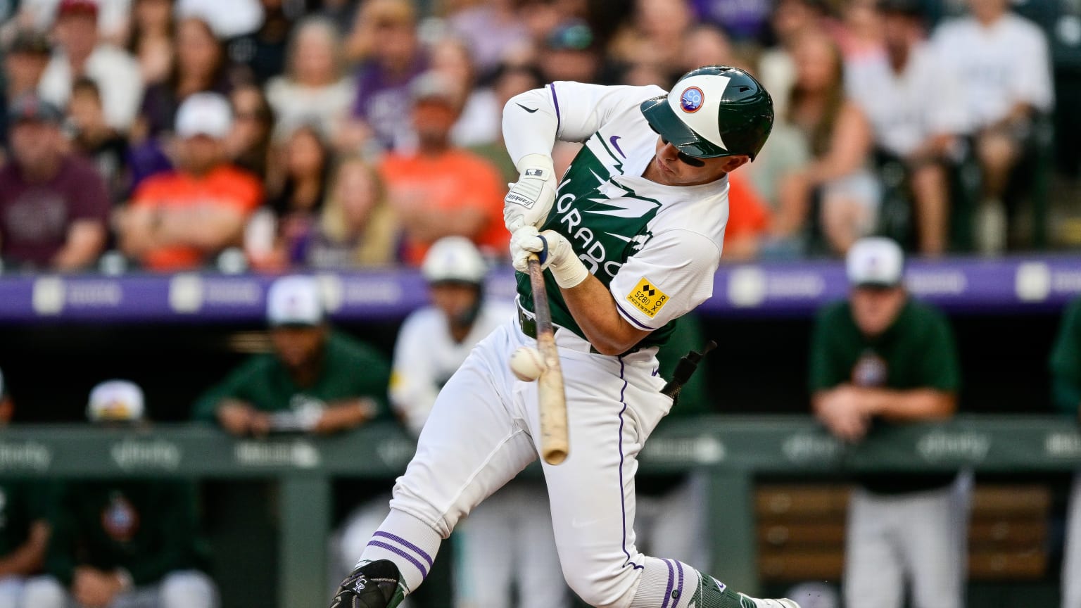 Drew Romo's two-run double | 08/31/2024 | Colorado Rockies