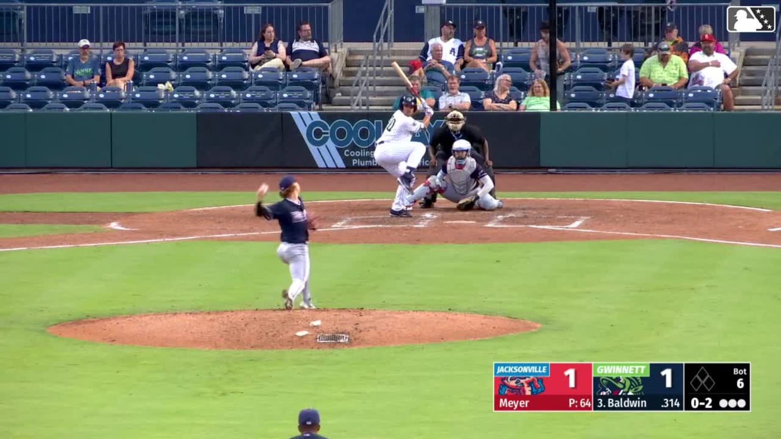 Marlins No. 3 prospect Max Meyer's third strikeout | 07/10/2024 | Miami ...