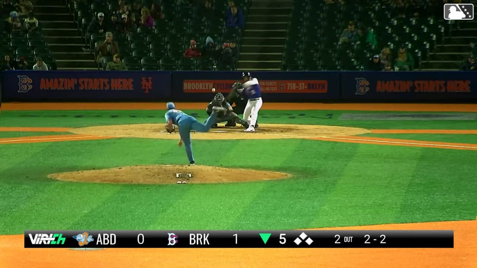 Zach Fruit's seventh strikeout of the game 05/04/2024 Baltimore Orioles