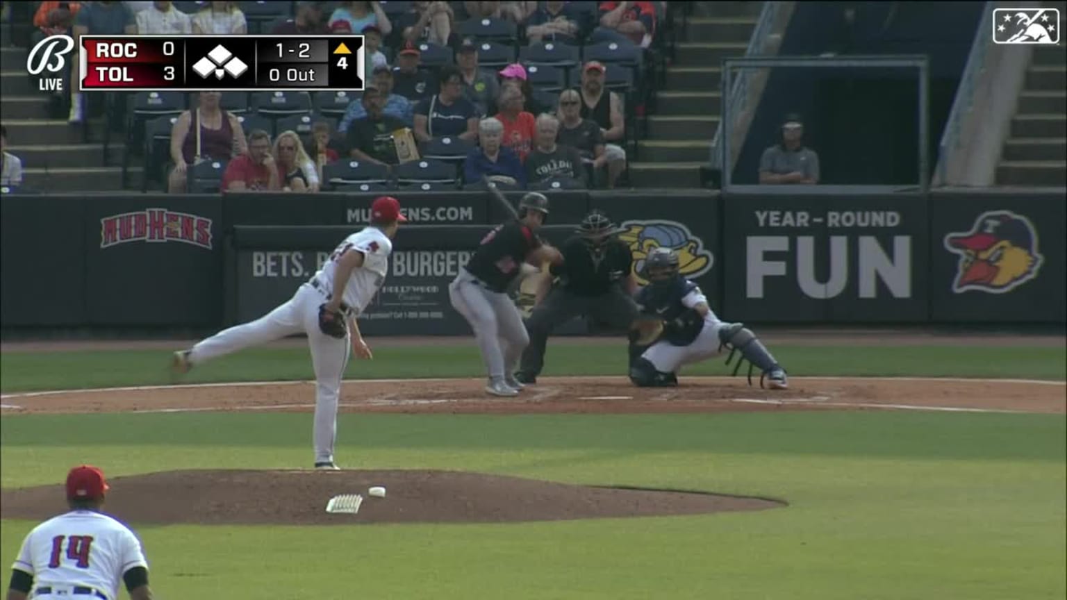 Jake Alu hits a solo home run to right field | 23/05/2023 | Los ...