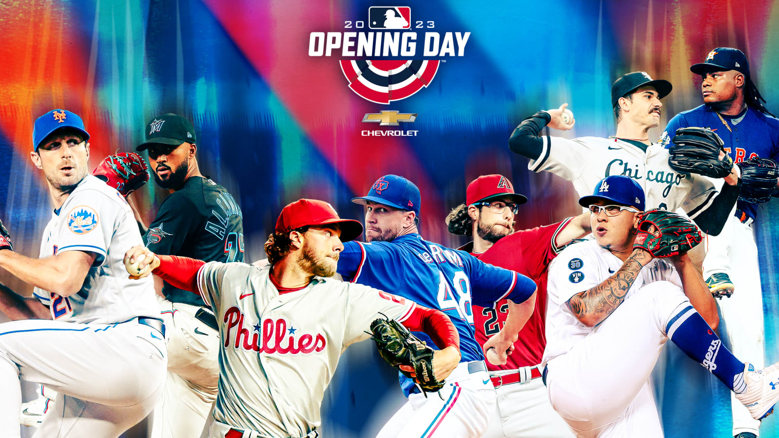 Here are your Opening Day pitching matchups in 2023! 03/24/2023