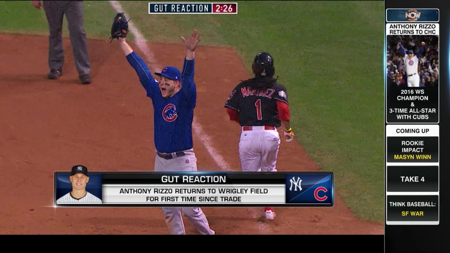Gut Reaction: Rizzo's Wrigley Return, Steer's odd K | 09/06/2024 | New ...