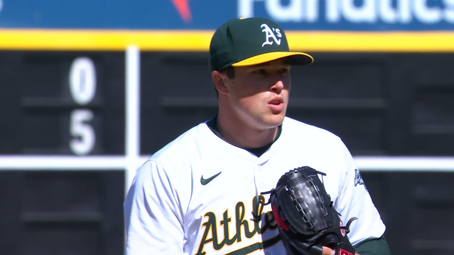 Mason Miller strikes out the side to win the game | 04/14/2024 | Athletics