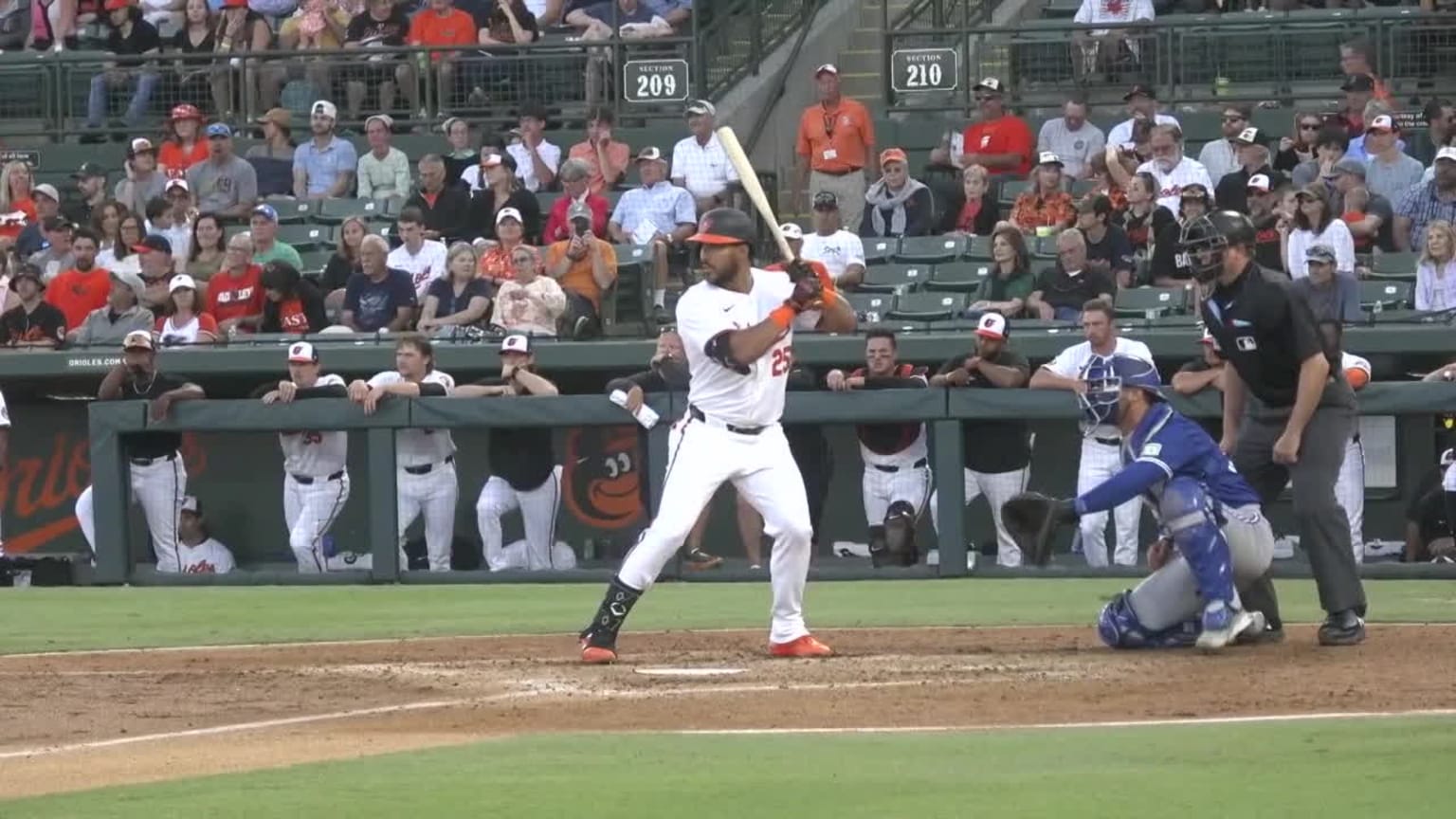 Anthony Santander's solo home run 03/23/2024 Baltimore Orioles