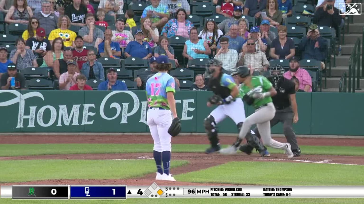 Justin Wrobleski fans his 7th batter of the game | 07/30/2023 | Los ...