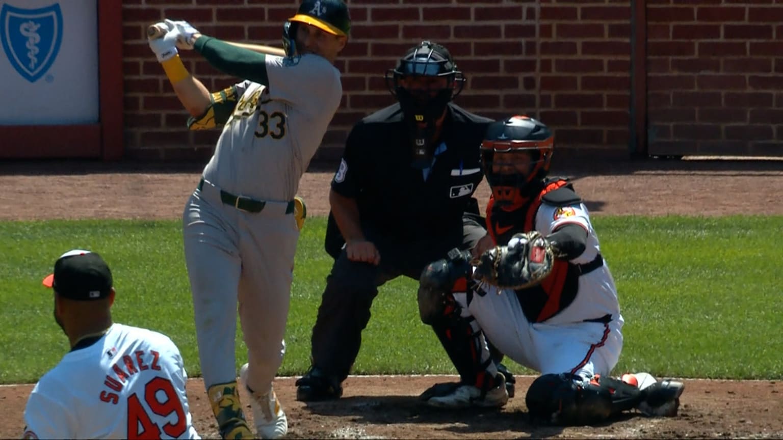 JJ Bleday&rsquo;s RBI double | 04/28/2024 | Athletics