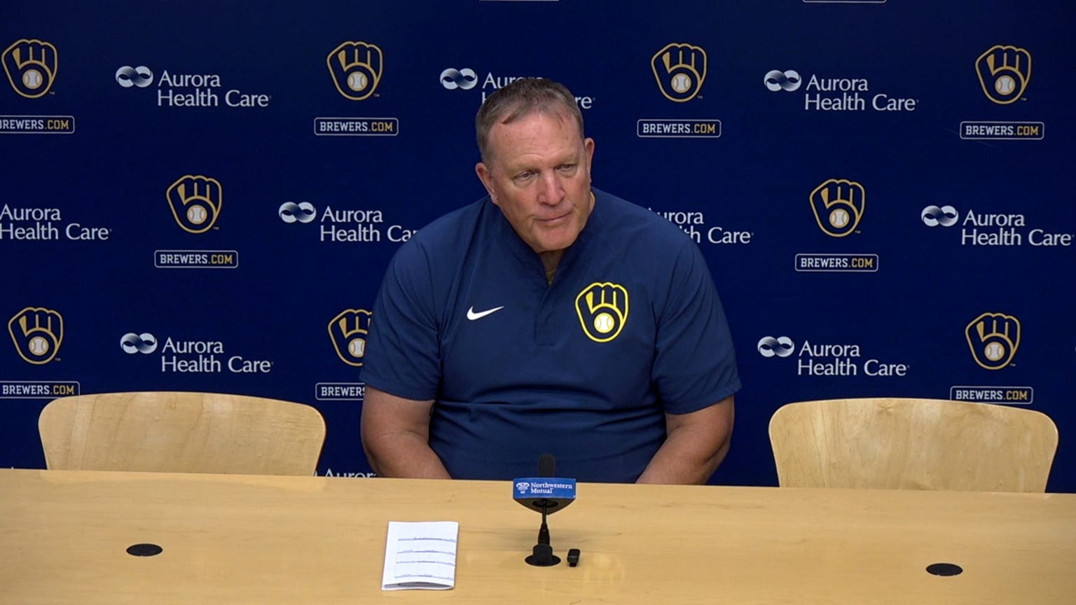 Pat Murphy on Sal Frelick's injury, Peralta's start | 07/13/2025 | MLB.com