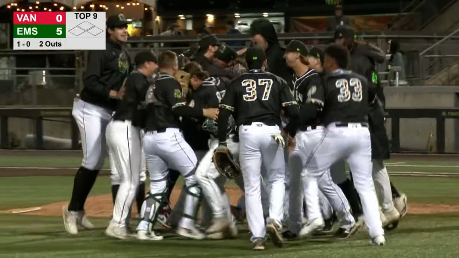The Eugene Emeralds toss a combined nohitter 04/18/2024 San