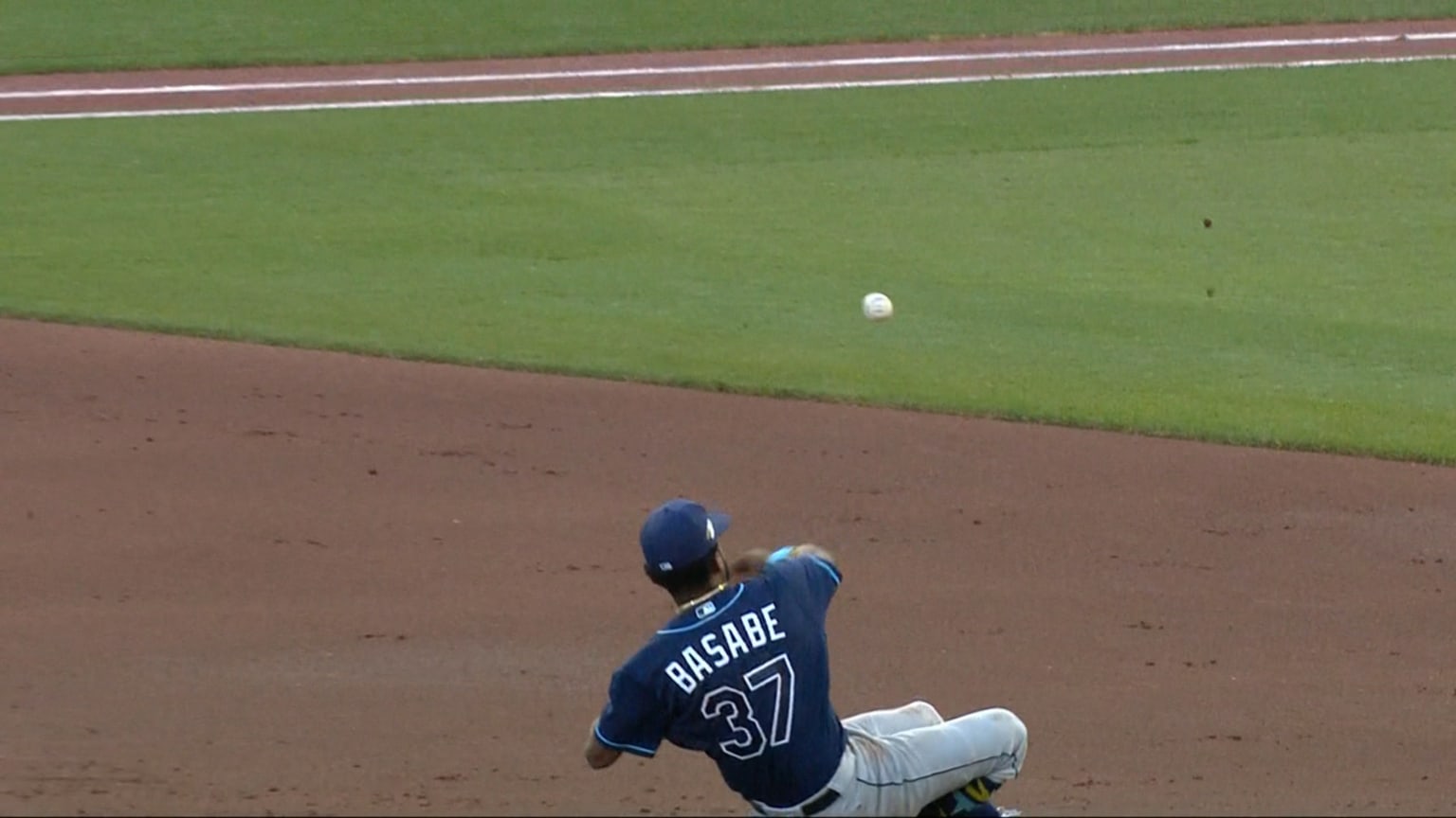 Basabe makes a great diving stop and seated throw | 08/15/2023 | Tampa ...