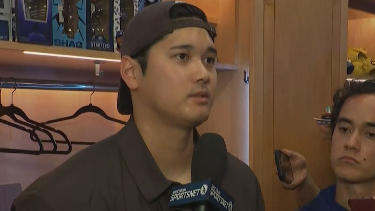 Shohei Ohtani reacts to Game 4 loss in NLCS | 10/15/2026 | Los Angeles ...