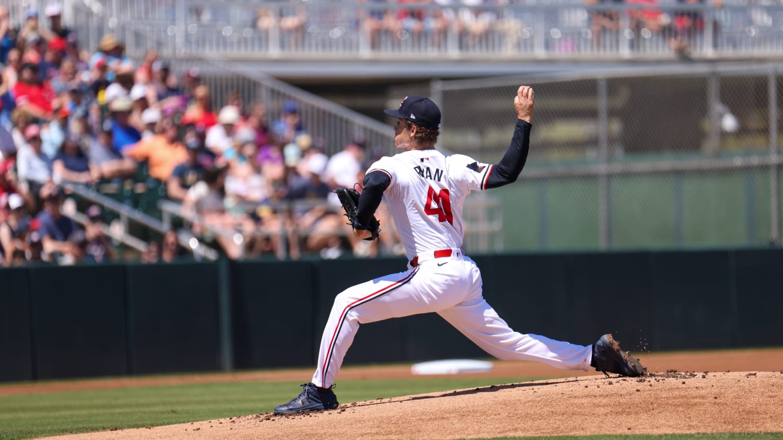 Joe Ryan strikes out five in Spring Training start 03/24/2024