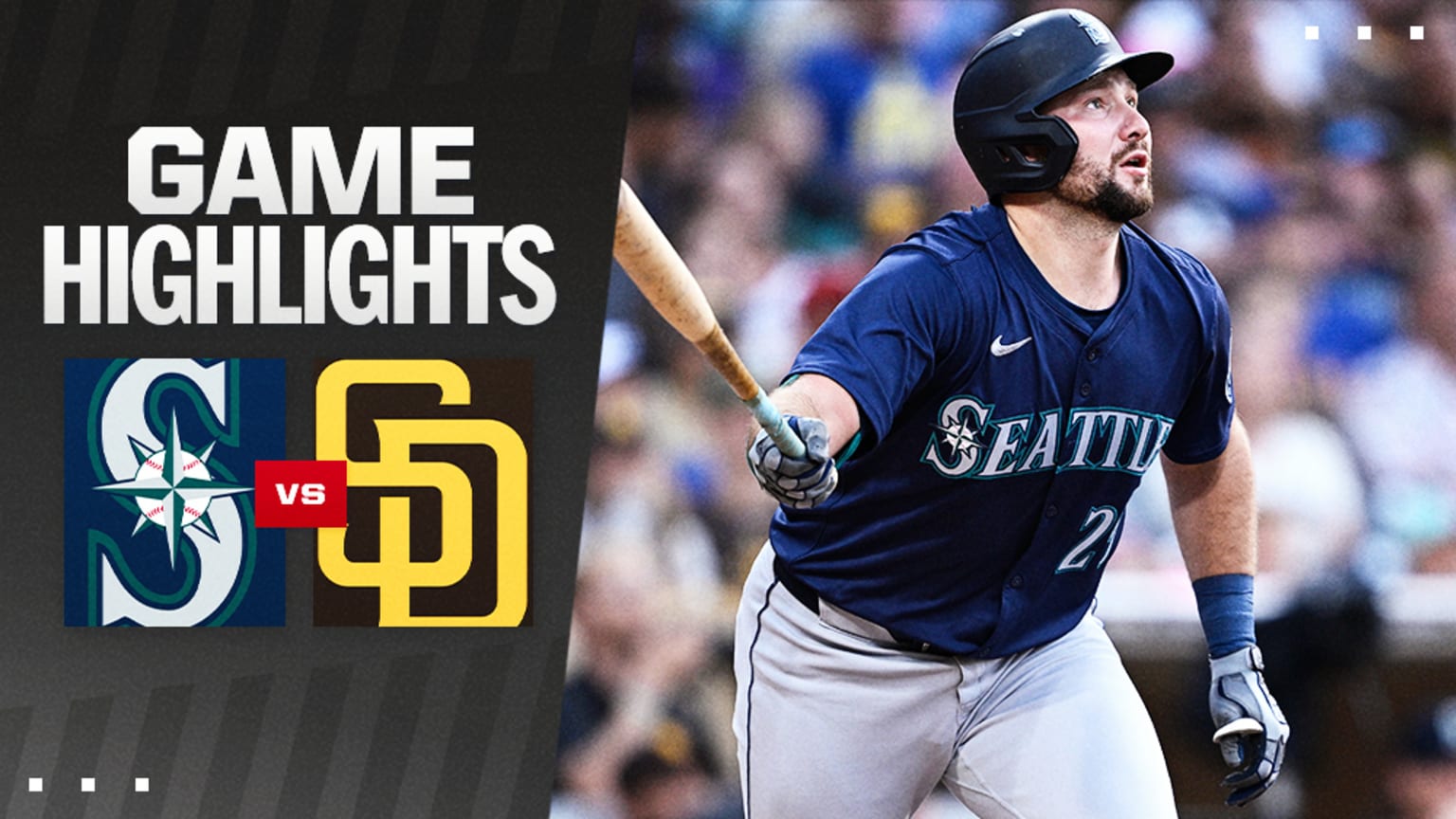 Mariners vs. Padres Highlights 07/09/2024 Seattle Mariners