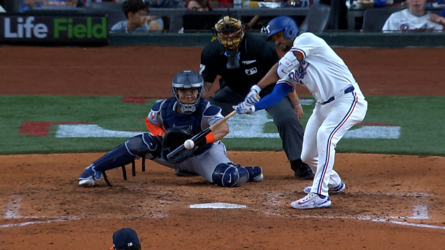 Marcus Semien's go-ahead single | 04/06/2024 | Texas Rangers