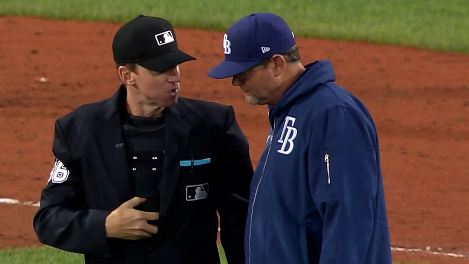 Rays have to make pitching change after rules check | 05/16/2024 ...