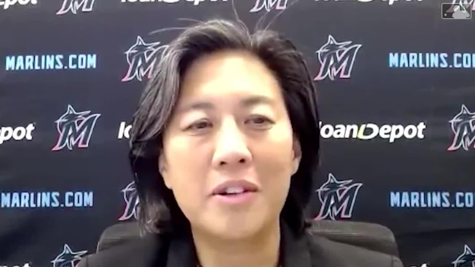 Kim Ng talks Day 1 of 2023 MLB Draft, Noble Meyer | 07/10/2023 | Miami Marlins