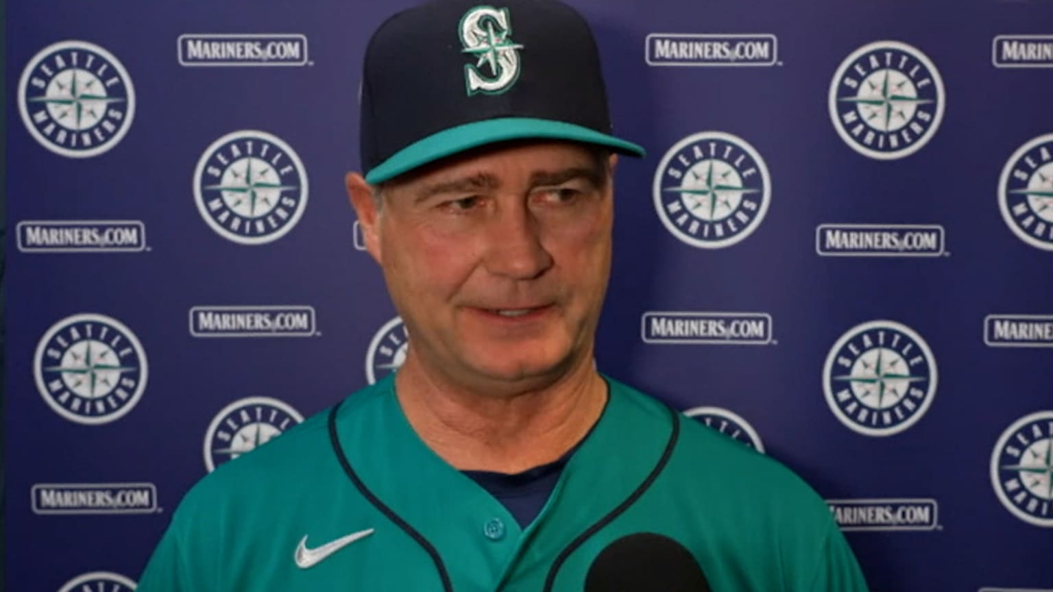 Scott Servais Reacts to Seattle Mariners Winning WC Series vs