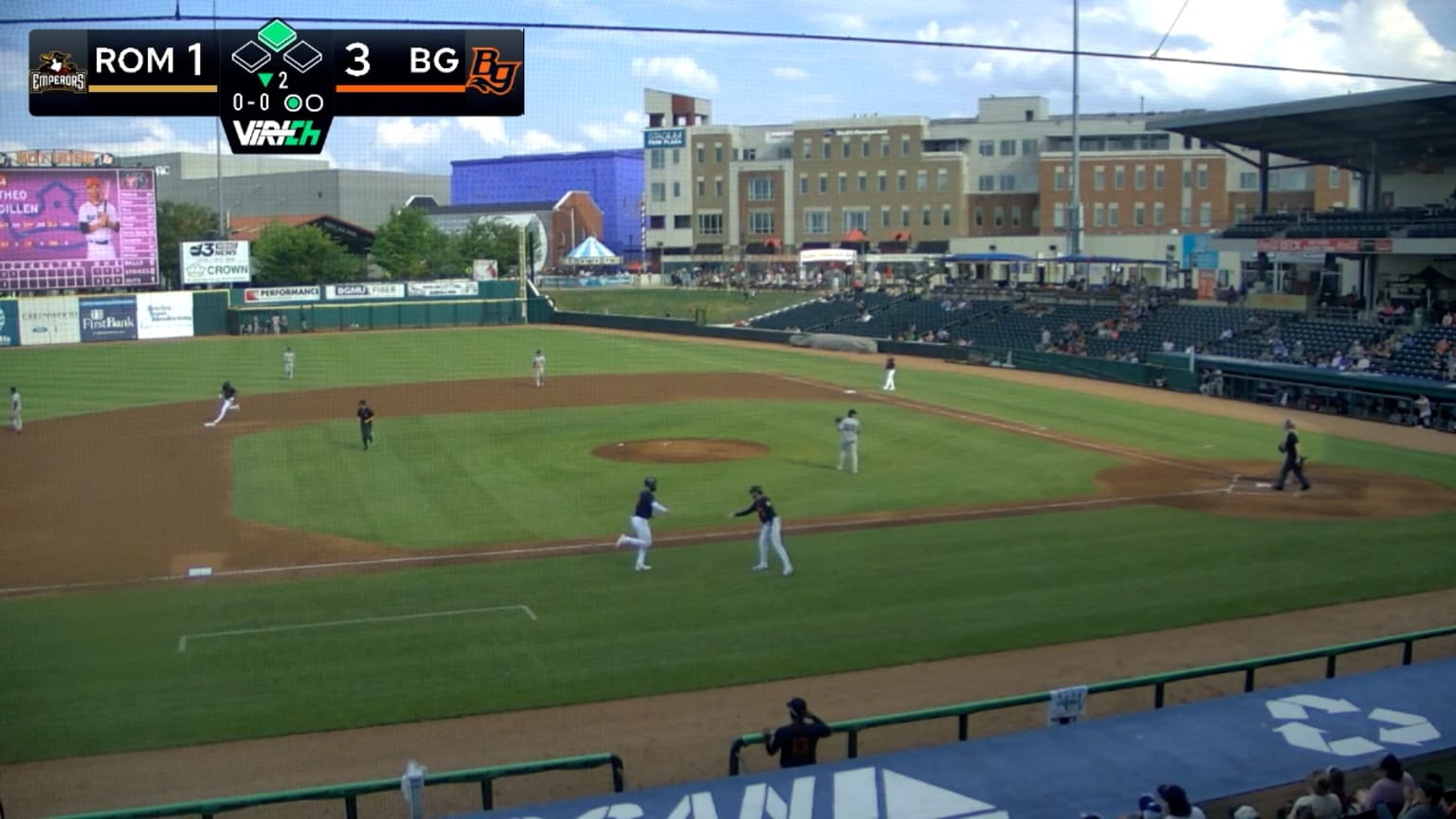 Theo Gillen's two-run home run | 04/11/2026 | Tampa Bay Rays