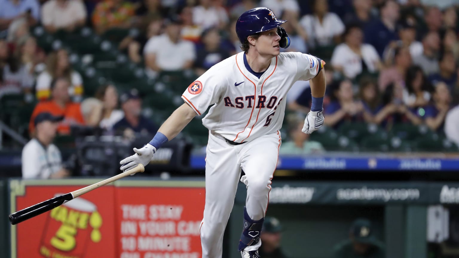 Jake Meyers opens scoring with sacrifice fly | 09/11/2024 | Houston Astros