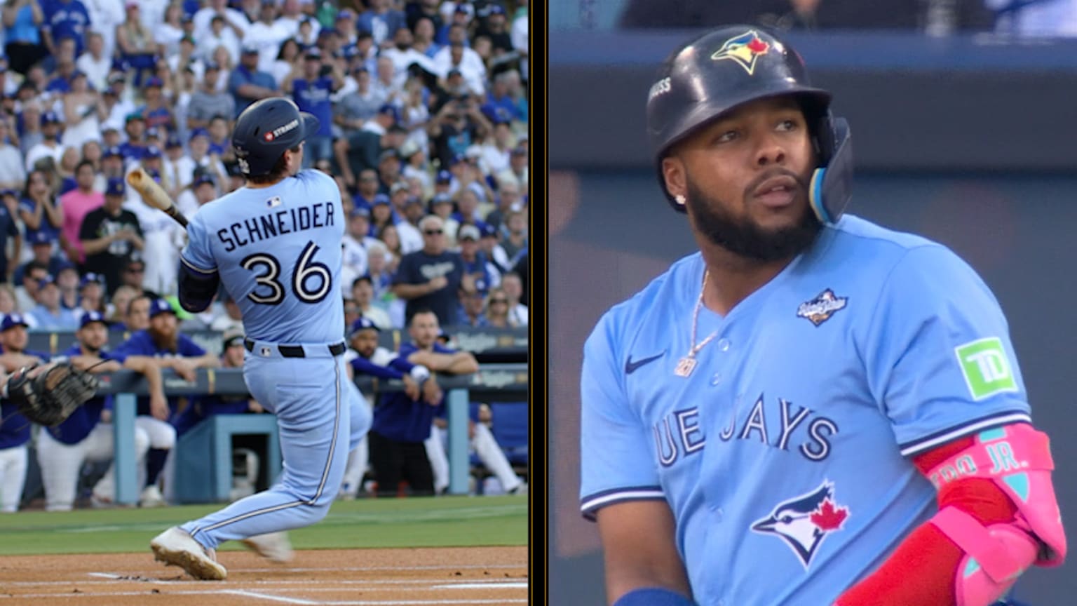 Sportsnet's call of back-to-back HRs in Game 5 | 10/29/2025 | MLB.com