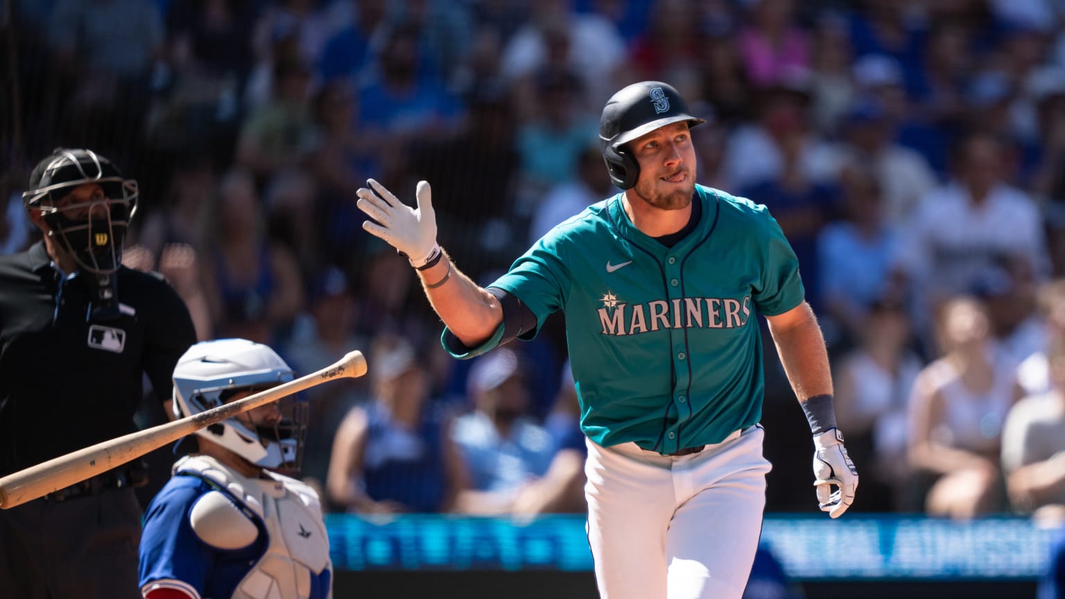 Luke Raley's solo home run (10) | 07/06/2024 | Seattle Mariners
