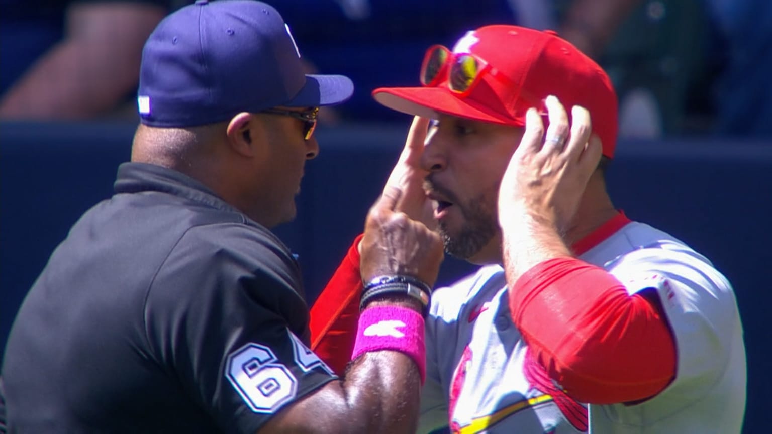 Cardinals coaches get ejected in the 3rd inning 05/12/2024