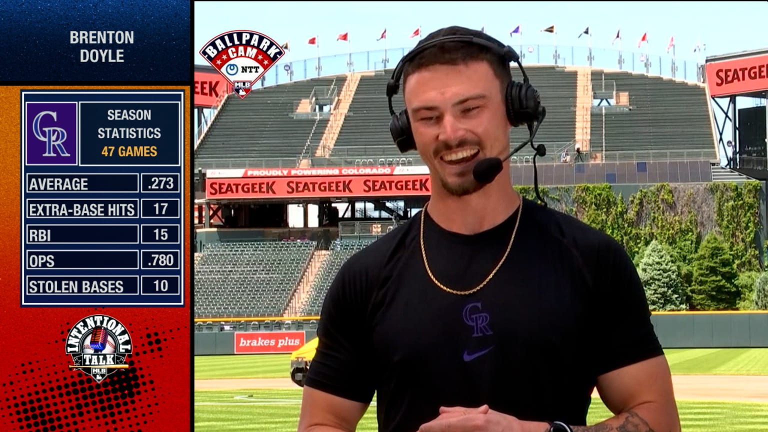 Brenton Doyle talks defense on Intentional Talk | 05/25/2024 | MLB.com