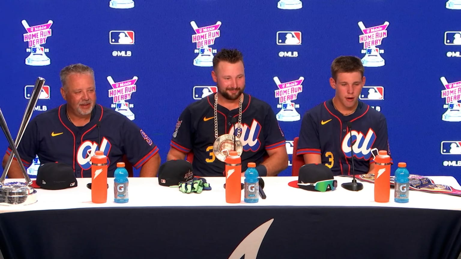 Cal Raleigh on winning Home Run Derby beside family | 07/15/2025 | MLB.com