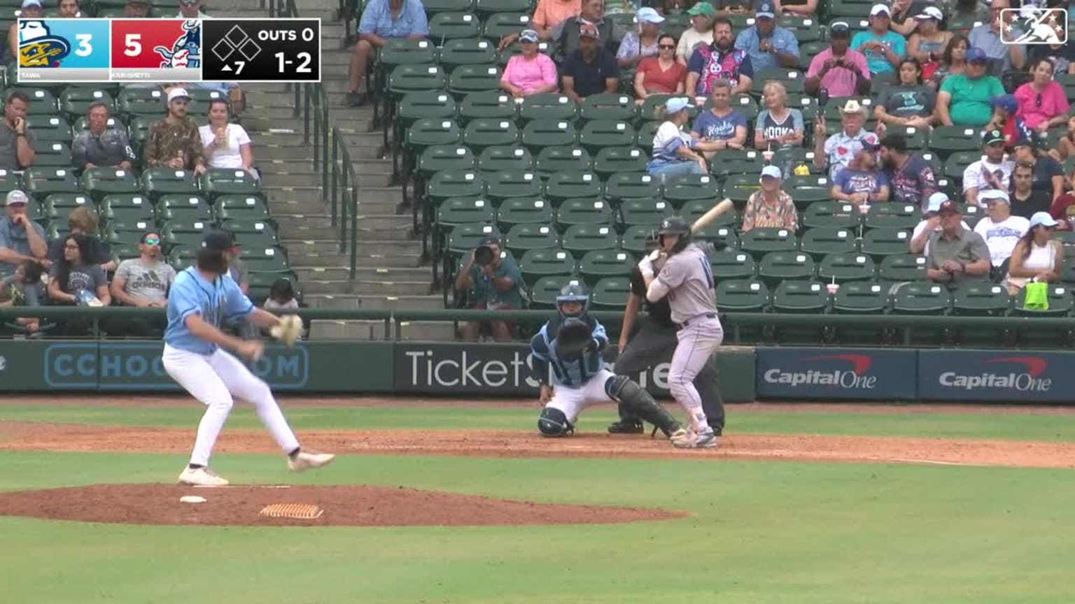 Spencer Arrighetti strikes out his fifth batter 05/08/2023