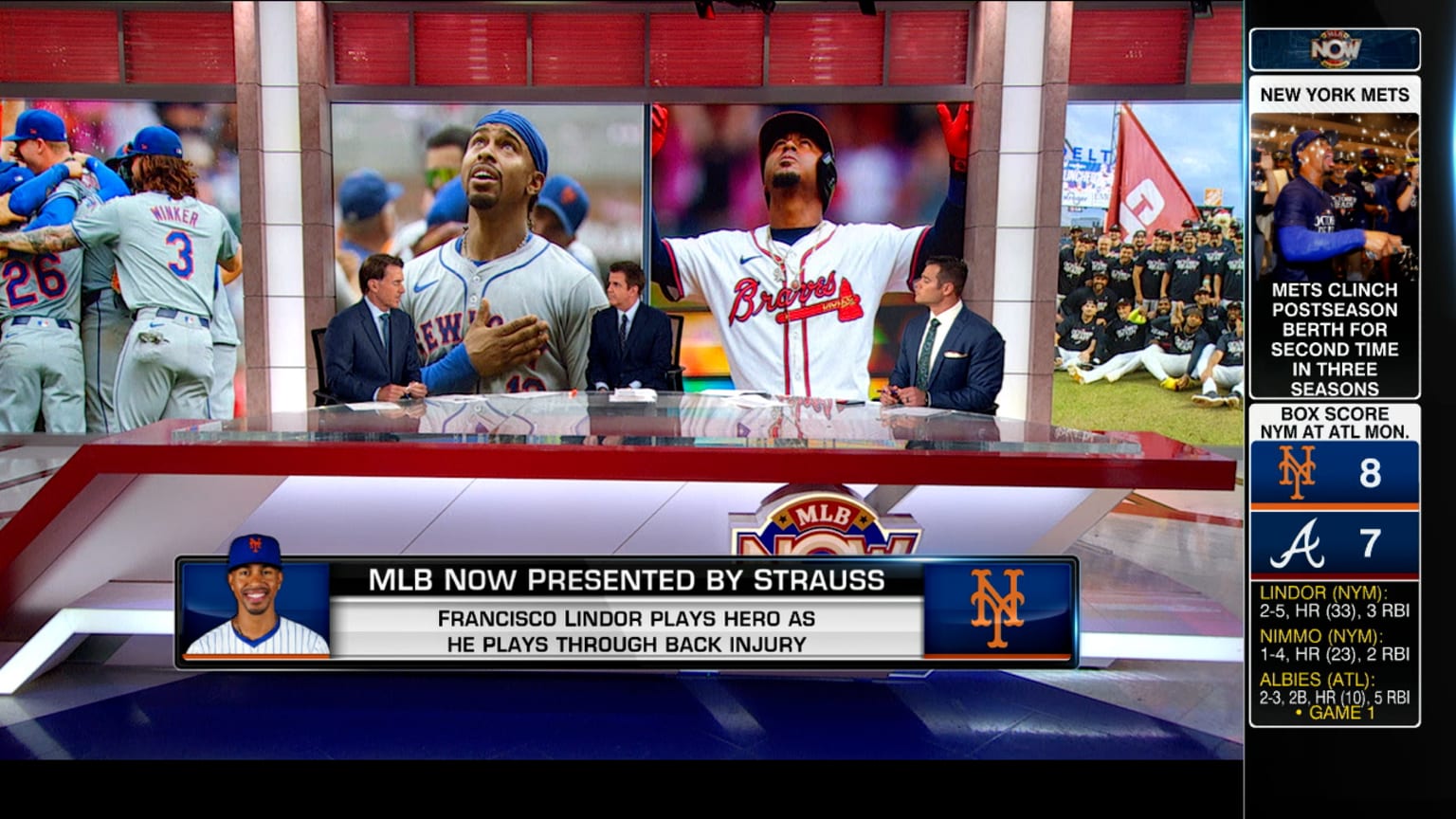 MLB Now break down the action of Mets vs. Braves 10/01/2024