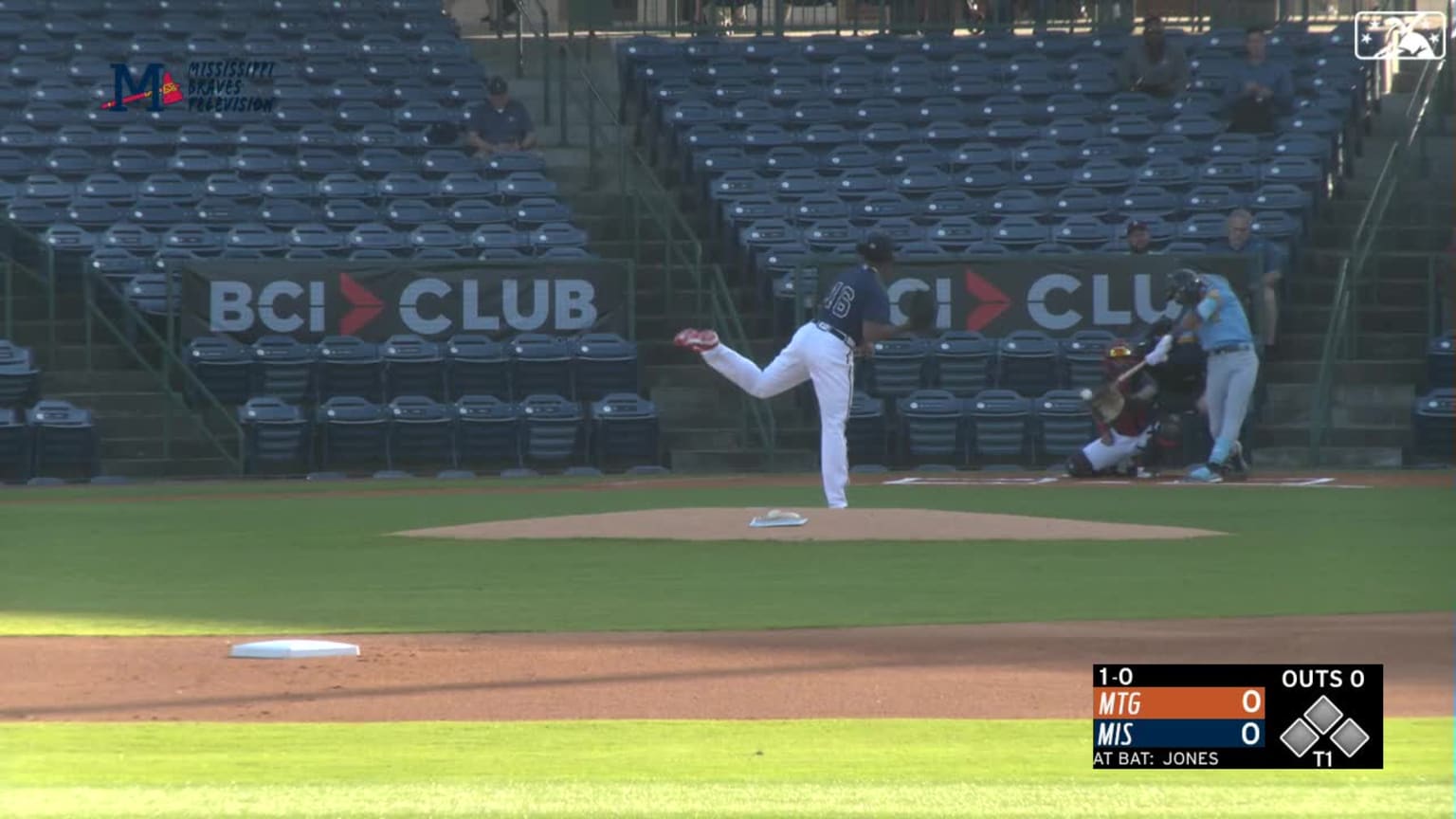 Greg Jones smacks a leadoff home run to right-center | 04/19/2023 | MLB.com