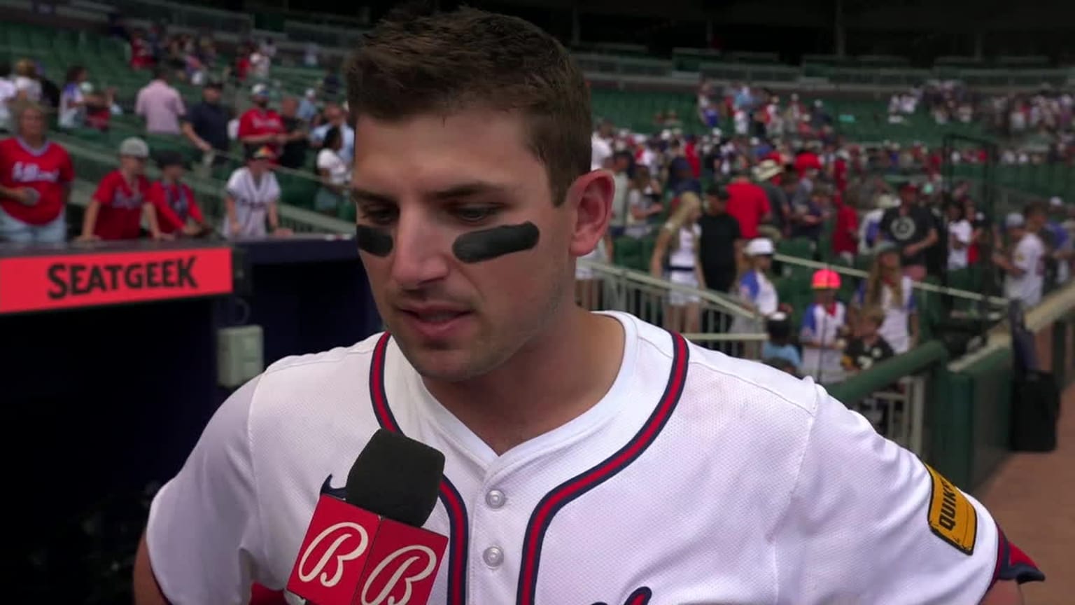 Austin Riley on his walk-off single | 04/28/2024 | Atlanta Braves