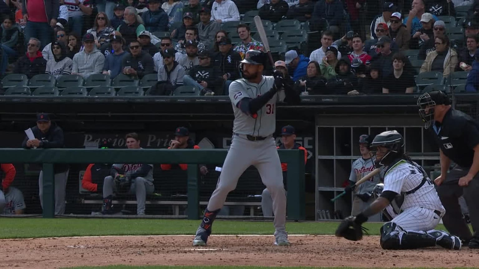 Riley Greene hits a solo home run (1) 03/30/2025 Detroit Tigers