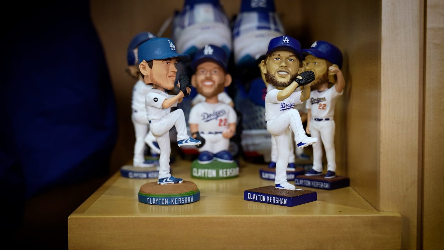 Clayton Kershaw Los Angeles Dodgers 2023 City Connect Bobblehead Officially Licensed by MLB