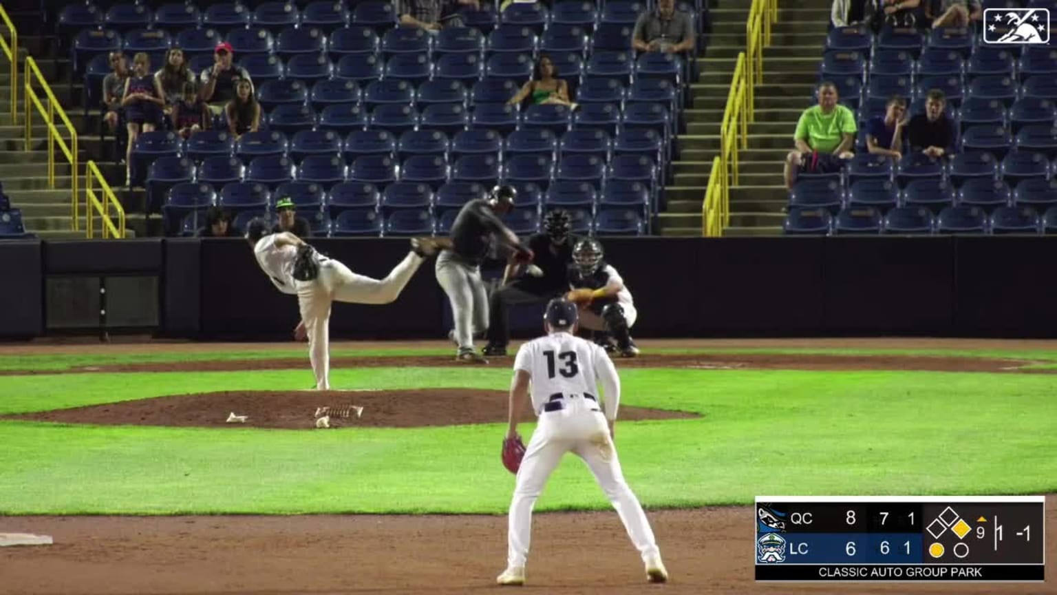 Gavin Cross clobbers a two-run HR in the 9th inning | 06/01/2023 ...