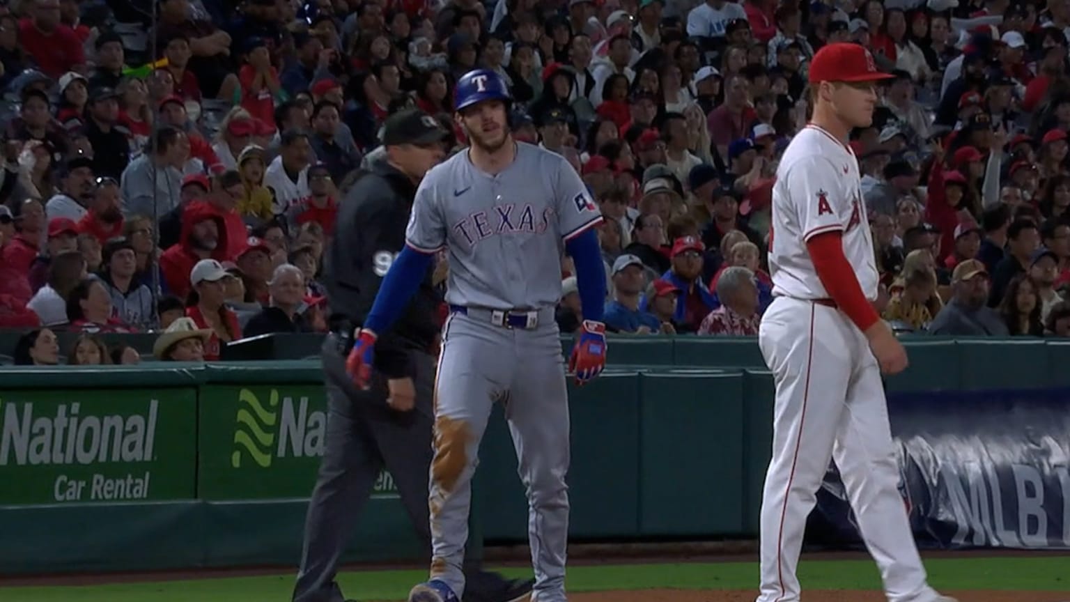 Jonah Heim's RBI triple 09/28/2024 Texas Rangers