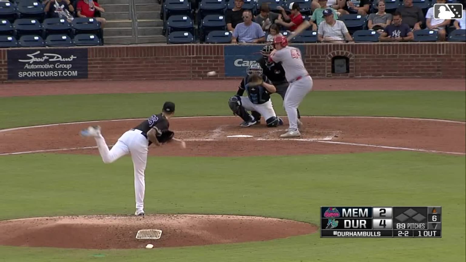 Joe Rock's fifth strikeout | 08/02/2024 | Tampa Bay Rays