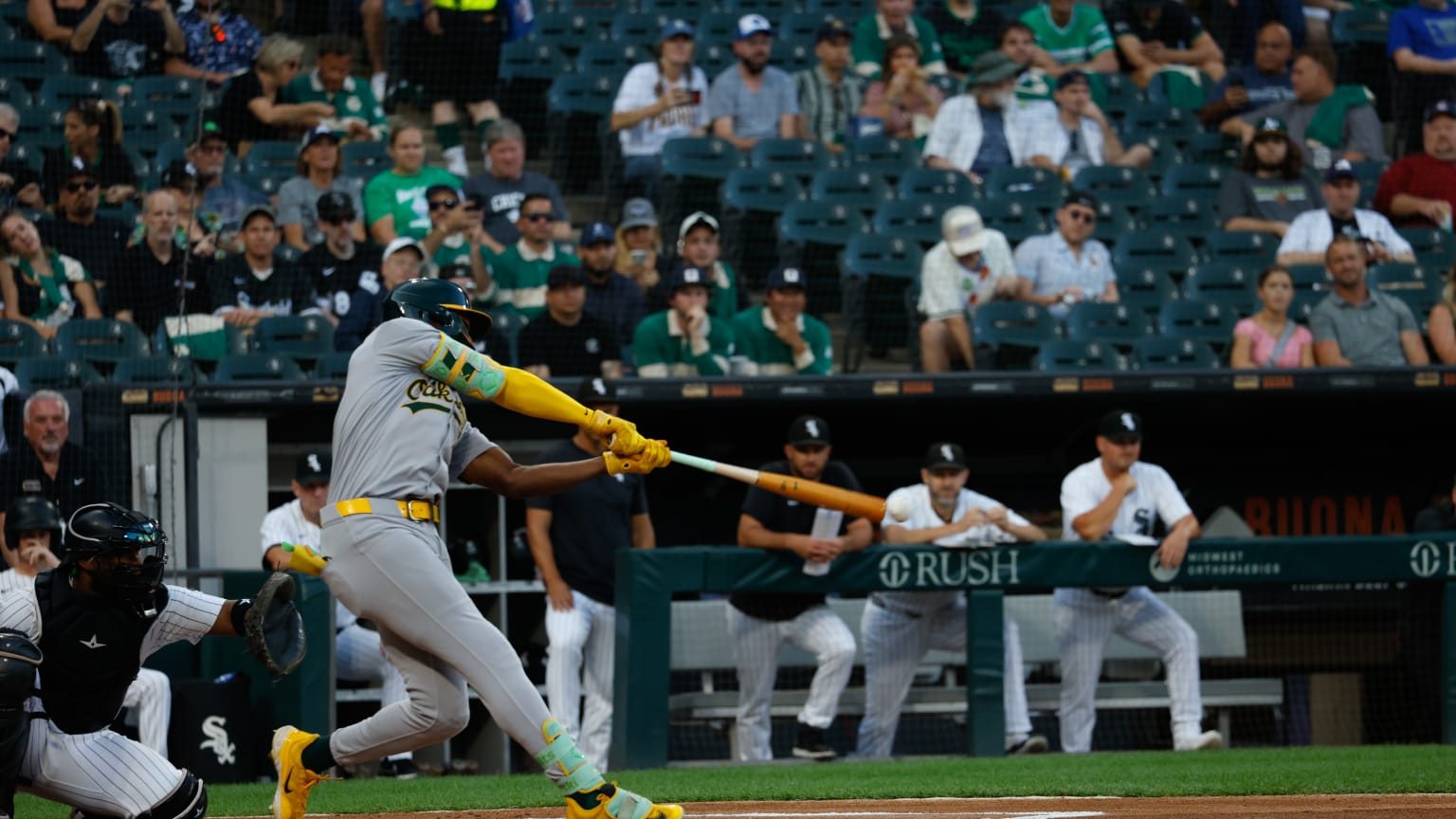 Lawrence Butler extends his hit streak to 22 games | 09/14/2024 | MLB.com