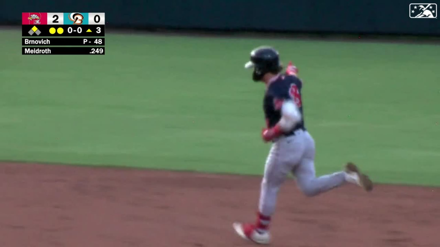 Chase Meidroth's tworun homer 08/05/2023