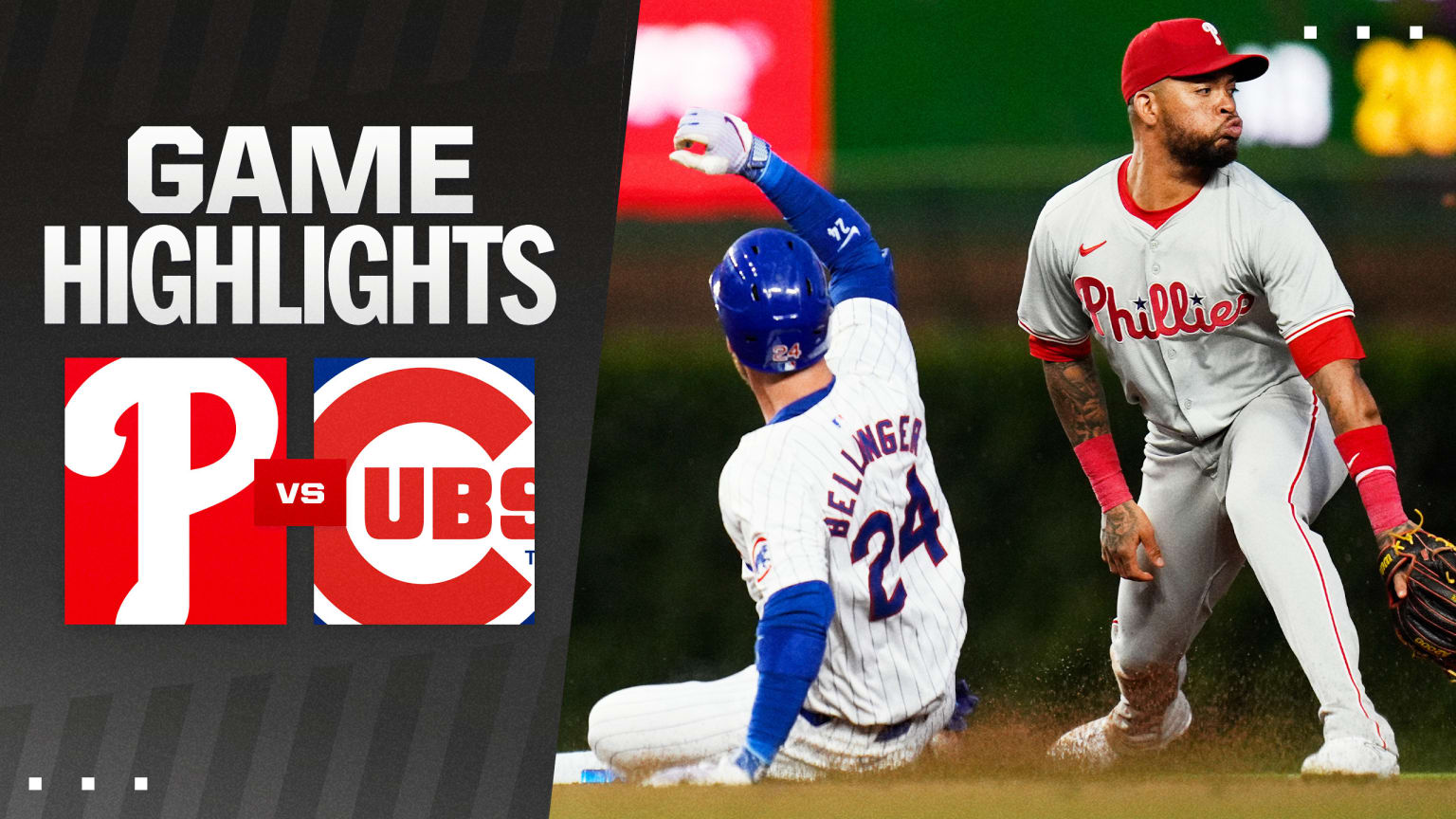 Phillies vs. Cubs Highlights 07/03/2024 Philadelphia Phillies(00)