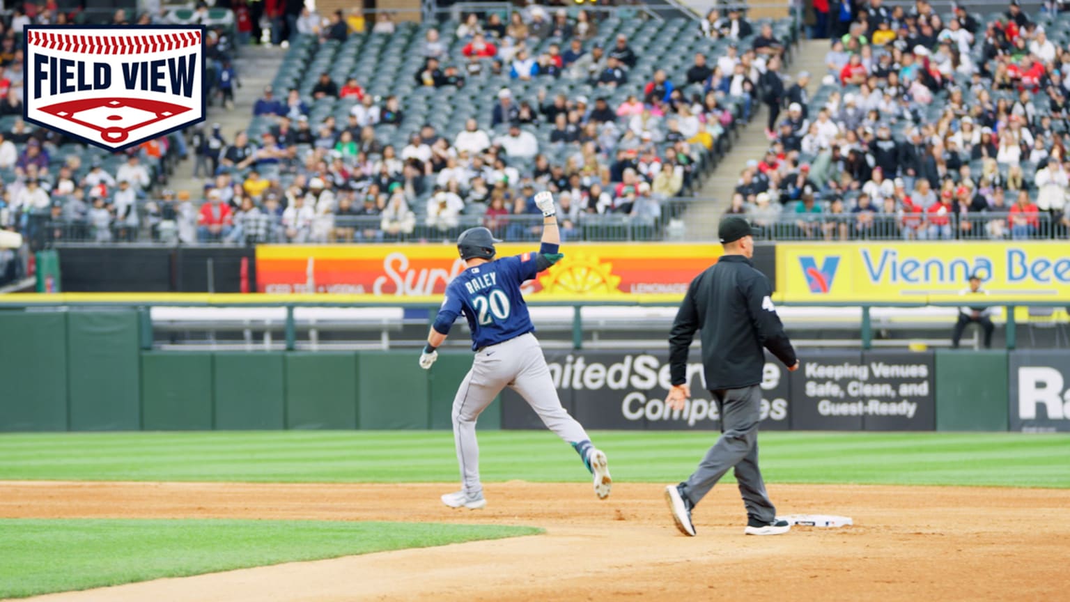 Field View: Luke Raley hits a grand slam | 05/08/2026 | Seattle Mariners