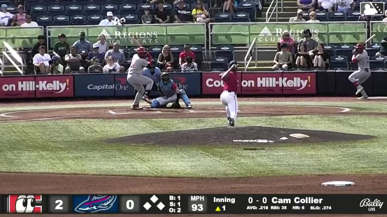 Cam Collier's solo home run | 06/07/2026 | Cincinnati Reds